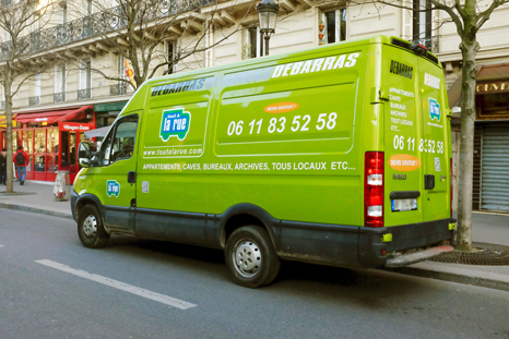 Intervention de débarras